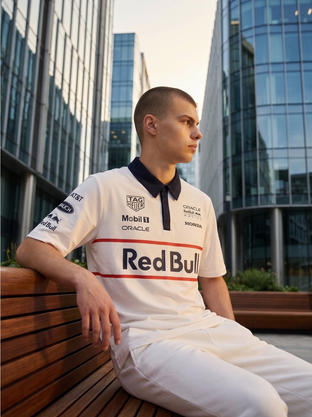 🏎️ F1 Oracle Redbull Racing Men’s Official Race Polo NWT! MSRP $137